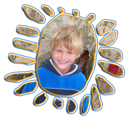 Een van de kinderen die SOK ondersteund